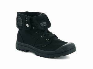 Palladium Férfi Vászon Bakancs - Pallabrouse Baggy Fekete | 054DSNMHE